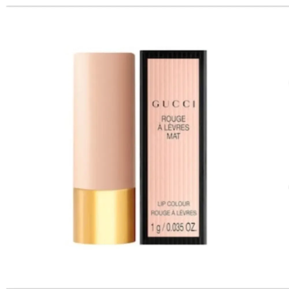 GUCCI Lipstick BNIB Rouge matte They Met In Argentina 208 deluxe travel